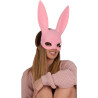 Livco Corsetti Fashion - Masque Kohu Lapin Rose Mj009 Taille Unique